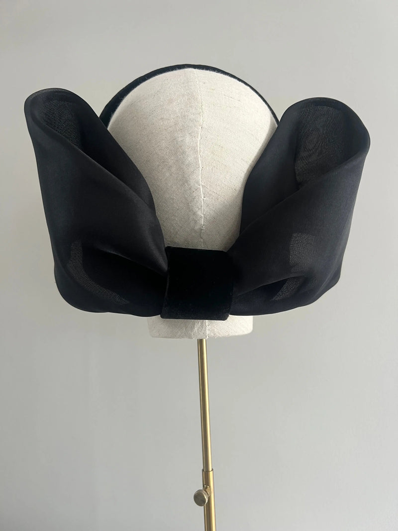 Bow Band in Velvet and Organza Jane Taylor Design
