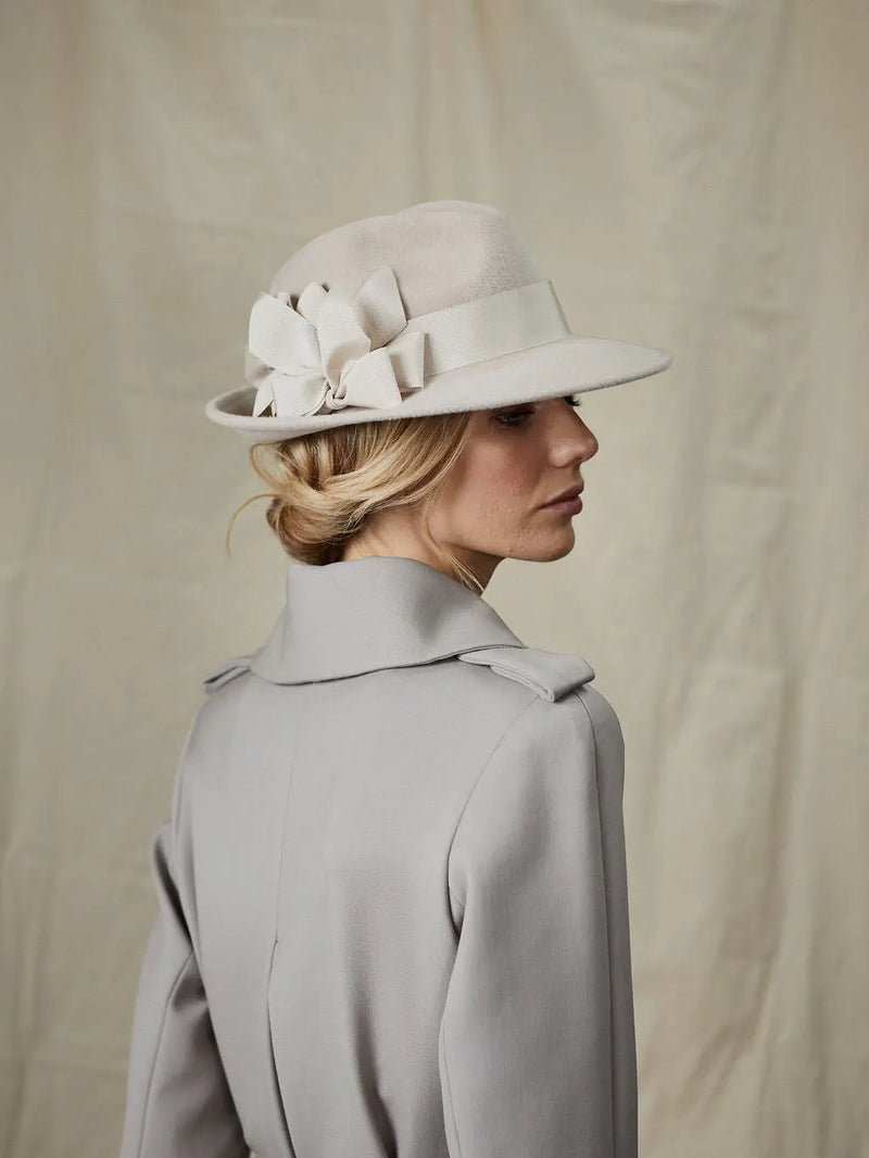 Luxury Trilby with Bows Jane Taylor London
