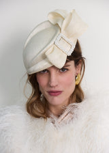 Neso in Pinokpok with Pearl Buckle in Ivory