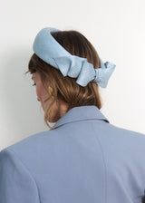The Mini Halo® in Straw in Blue