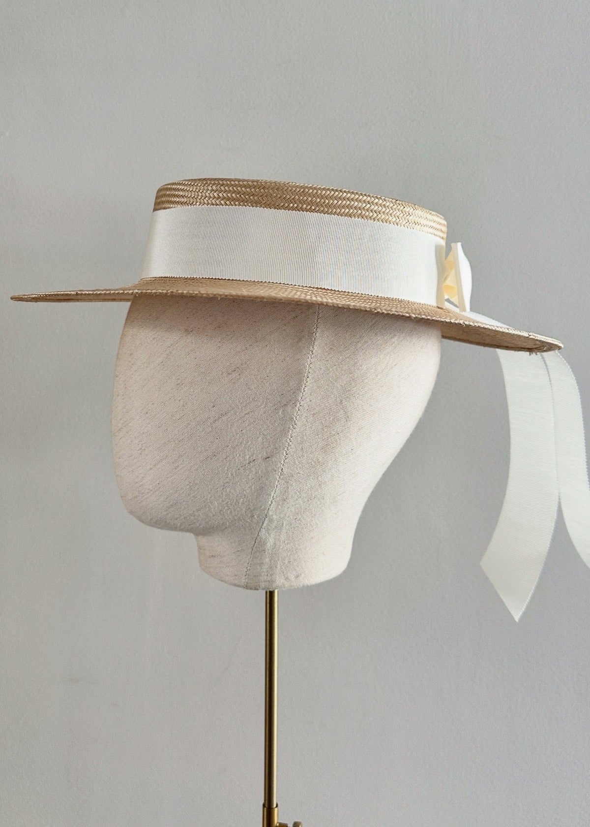 ??NWT•Forever Lovely•James Boater Hat?? Harvey Amber | Women main image 2