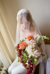 Ray Bridal Headpiece & Veil