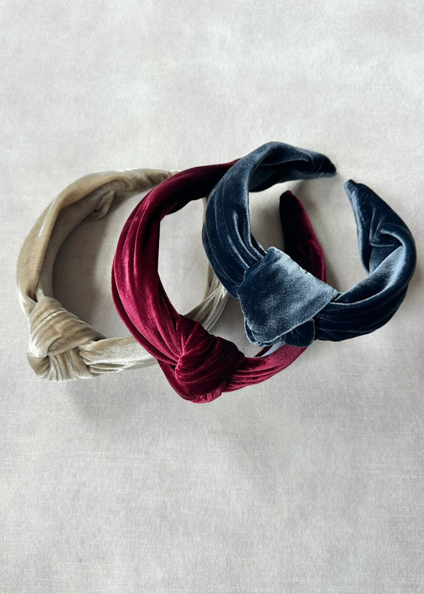 Knotted Headband in Velvet