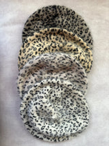 Animal Print Beret Jane Taylor London