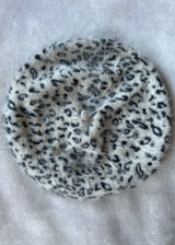 Animal Print Beret Jane Taylor London