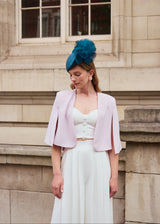 Clio Hat in Straw in Green Jane Taylor London