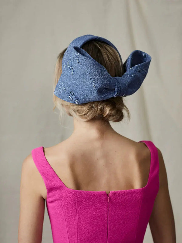 Copy of Bow Band in Denim Jane Taylor Design