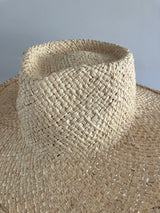 Cowboy Hat in Natural Raffia Jane Taylor London