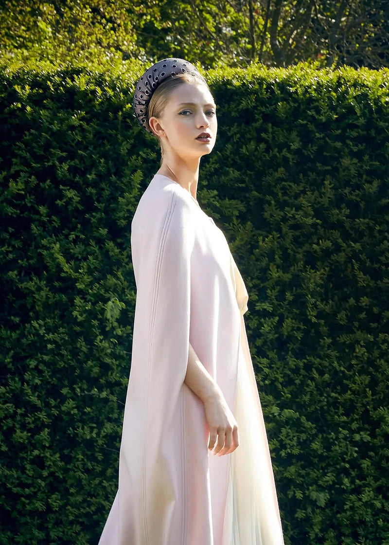 Pillbox in Felt in Soft Pink