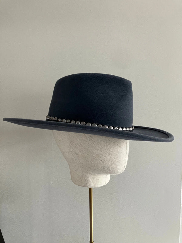 Grey Felt Fedora Jane Taylor London