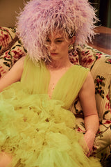 Harmonia Hat with Feathers Jane Taylor London