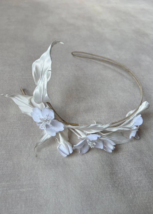 Bridal Cherry Blossom Headband