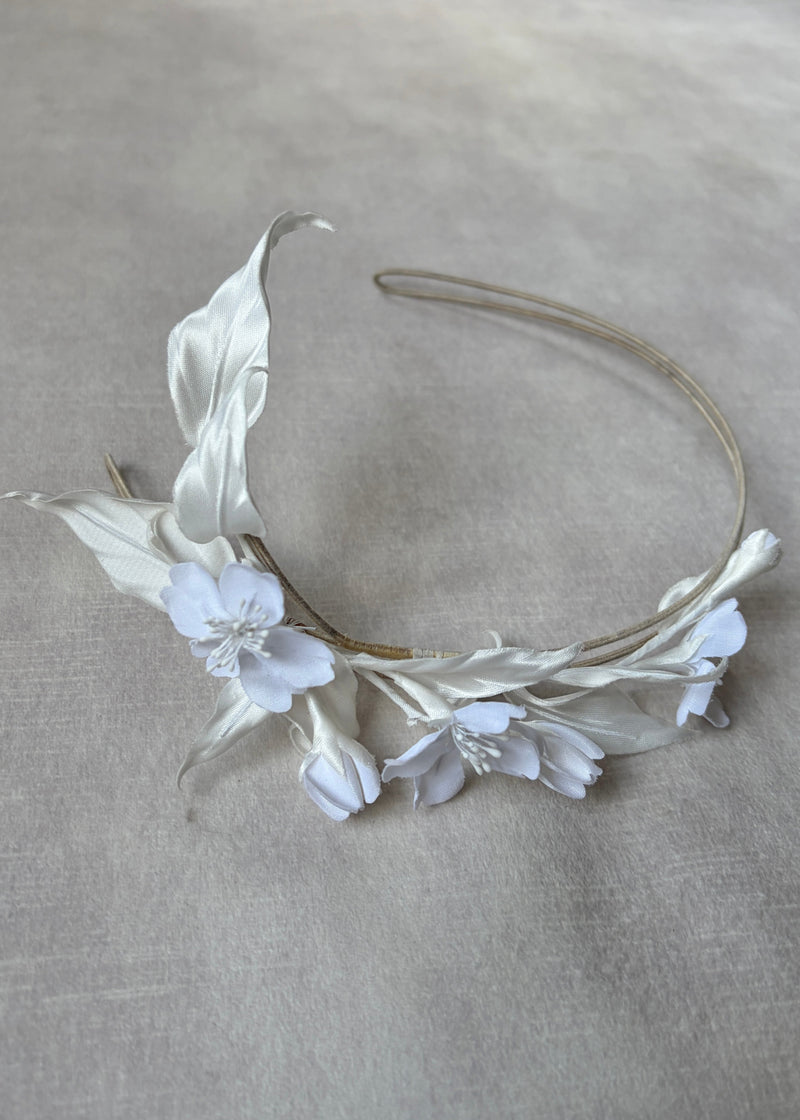 Bridal Cherry Blossom Headband