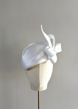 Neso Hat in Satin with Bow