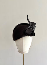 Neso Hat in Satin with Bow