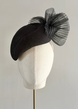 Selene Wool Felt Cocktail Hat