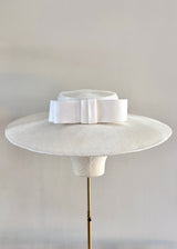 Double Straw Boater Hat