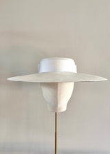 Double Straw Boater Hat