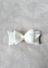 Mini Organza Bow Hair Clip