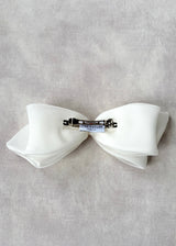Small Organza Bow Hair Clip