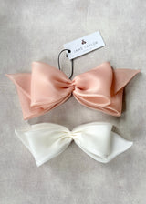 Small Organza Bow Hair Clip