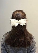 Mini Organza Bow Hair Clip