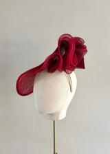 Aurora Hat in Sinamay with Crin Detail