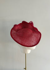 Aurora Hat in Sinamay with Crin Detail
