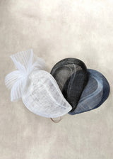 Selene Straw Cocktail Hat