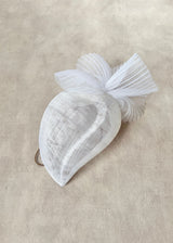 Selene Straw Cocktail Hat