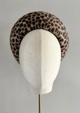 Structured Pillbox in Animal Print