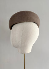 Chelsea Beret In Felt in Mink