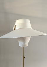 Downturned Double Satin Hat