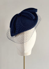 Persephone Hat with Crepe Bow
