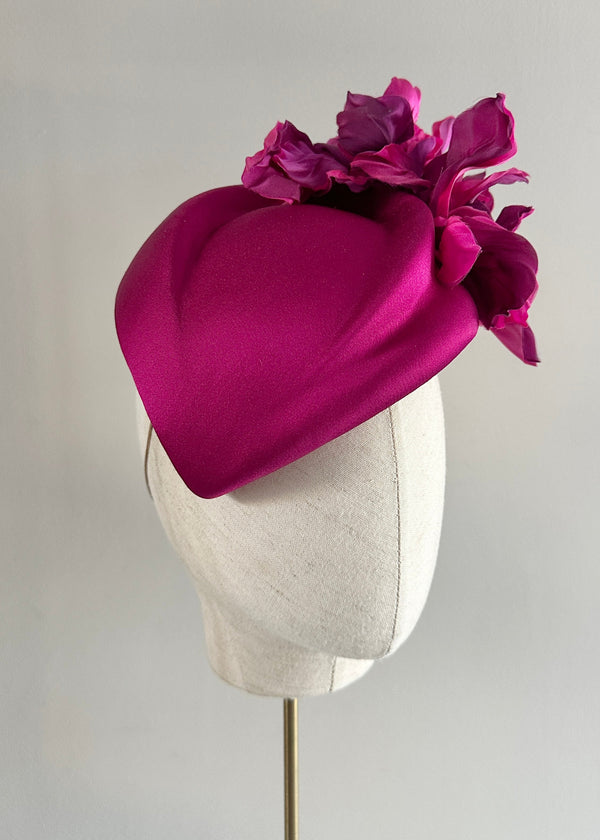 Neso in Satin with Floral Details