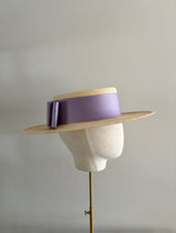 Panama Nixi with Purple Satin