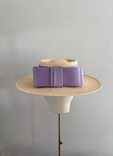 Panama Nixi with Purple Satin