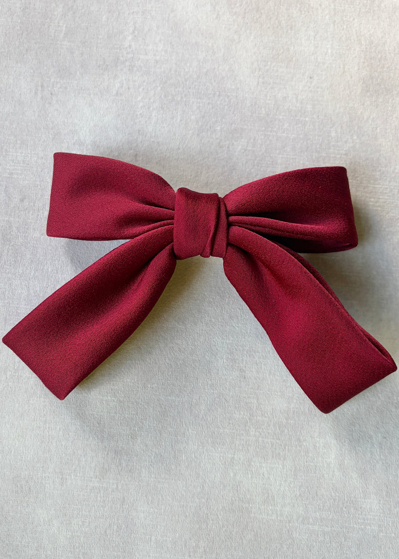 Hair Bow in Satin