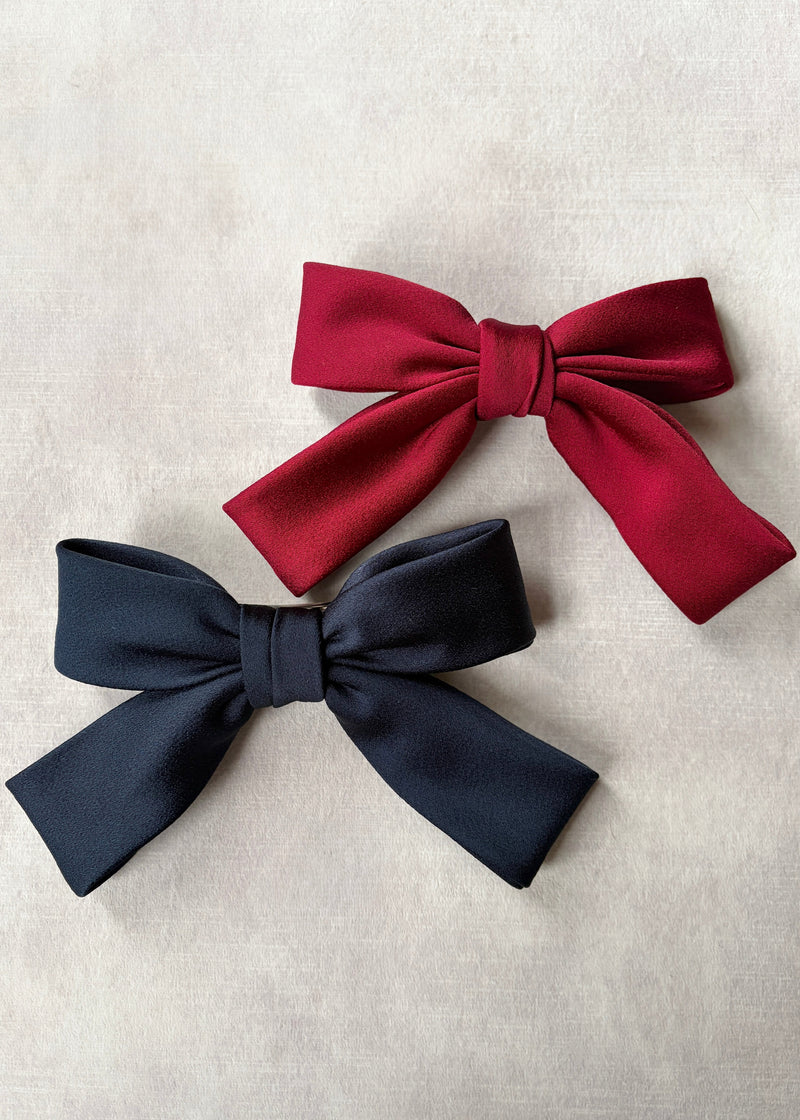 Hair Bow in Satin