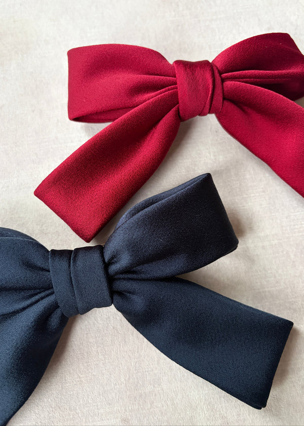 Hair Bow in Satin