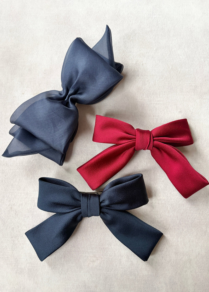 Hair Bow in Satin
