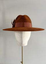 Maria Fedora in Felt with Bows