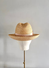 Ishtar Trilby Hat in Natural Peddle Straw