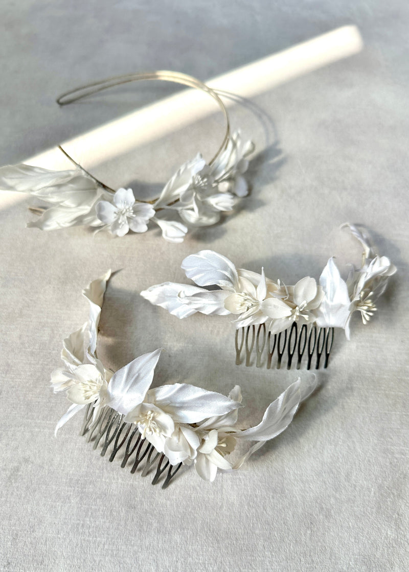 Bridal Cherry Blossom Comb