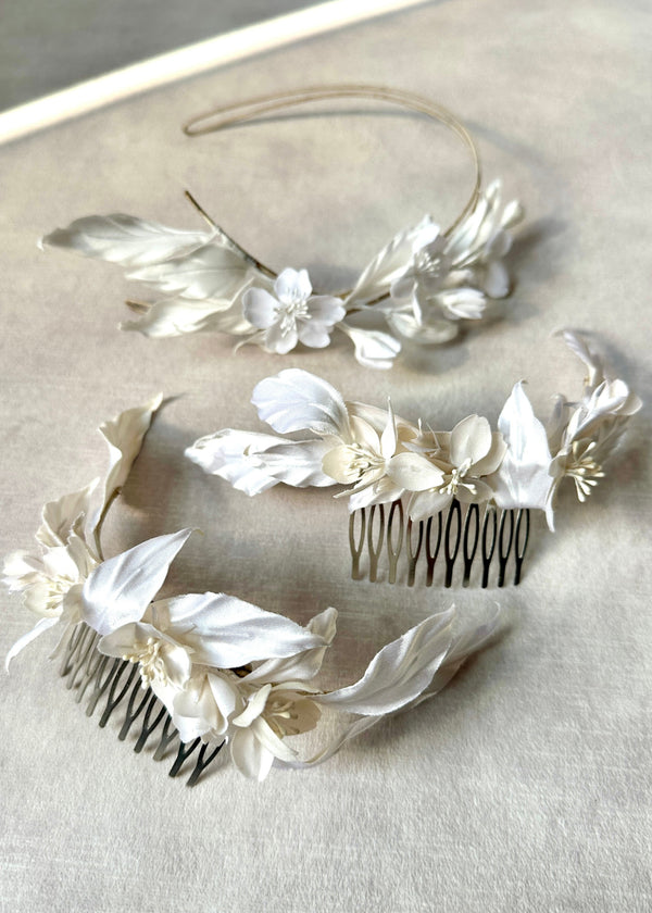 Bridal Cherry Blossom Comb