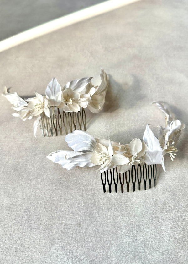 Bridal Cherry Blossom Comb