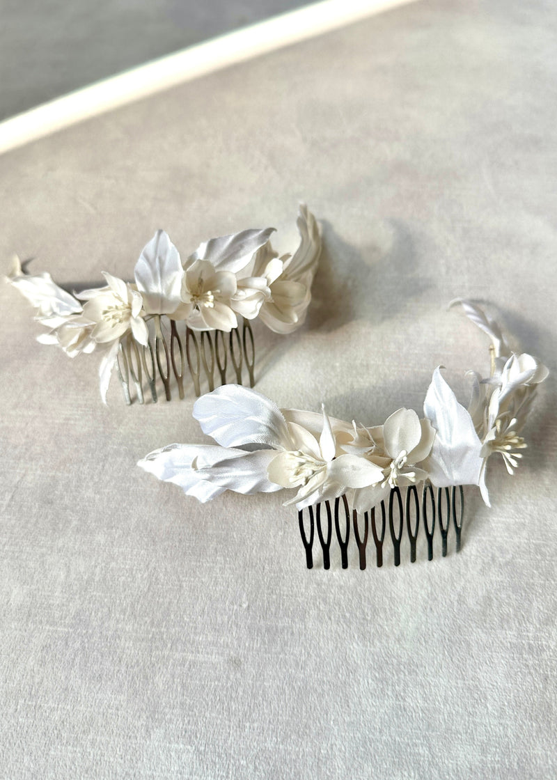 Bridal Cherry Blossom Comb