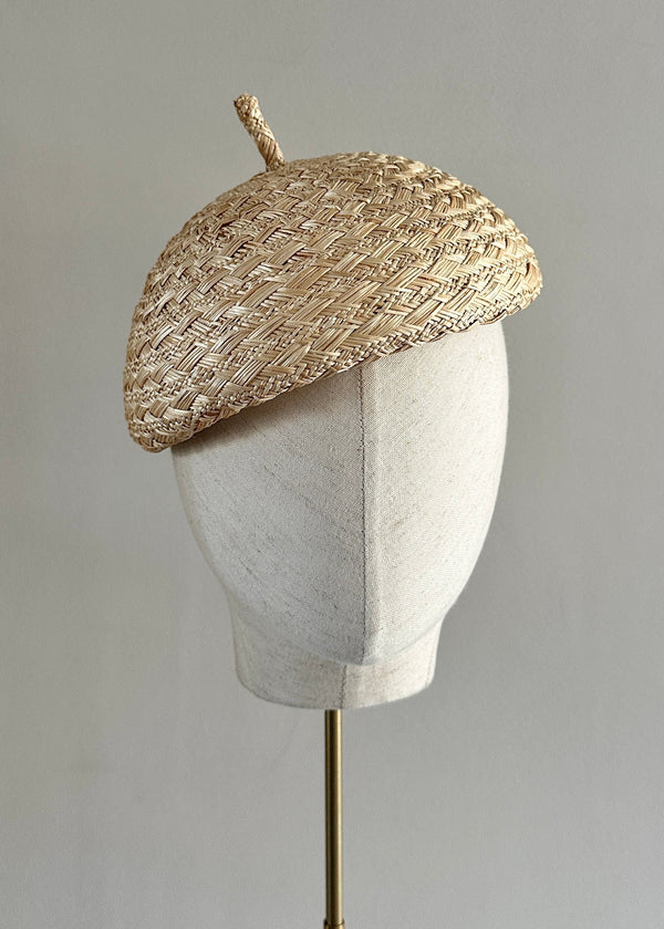 Senita in Fine Pattern Panama in Straw