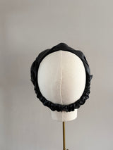 Faux-Leather Plaited Headband