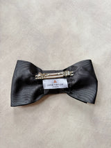 Black Grosgrain Layered Clip